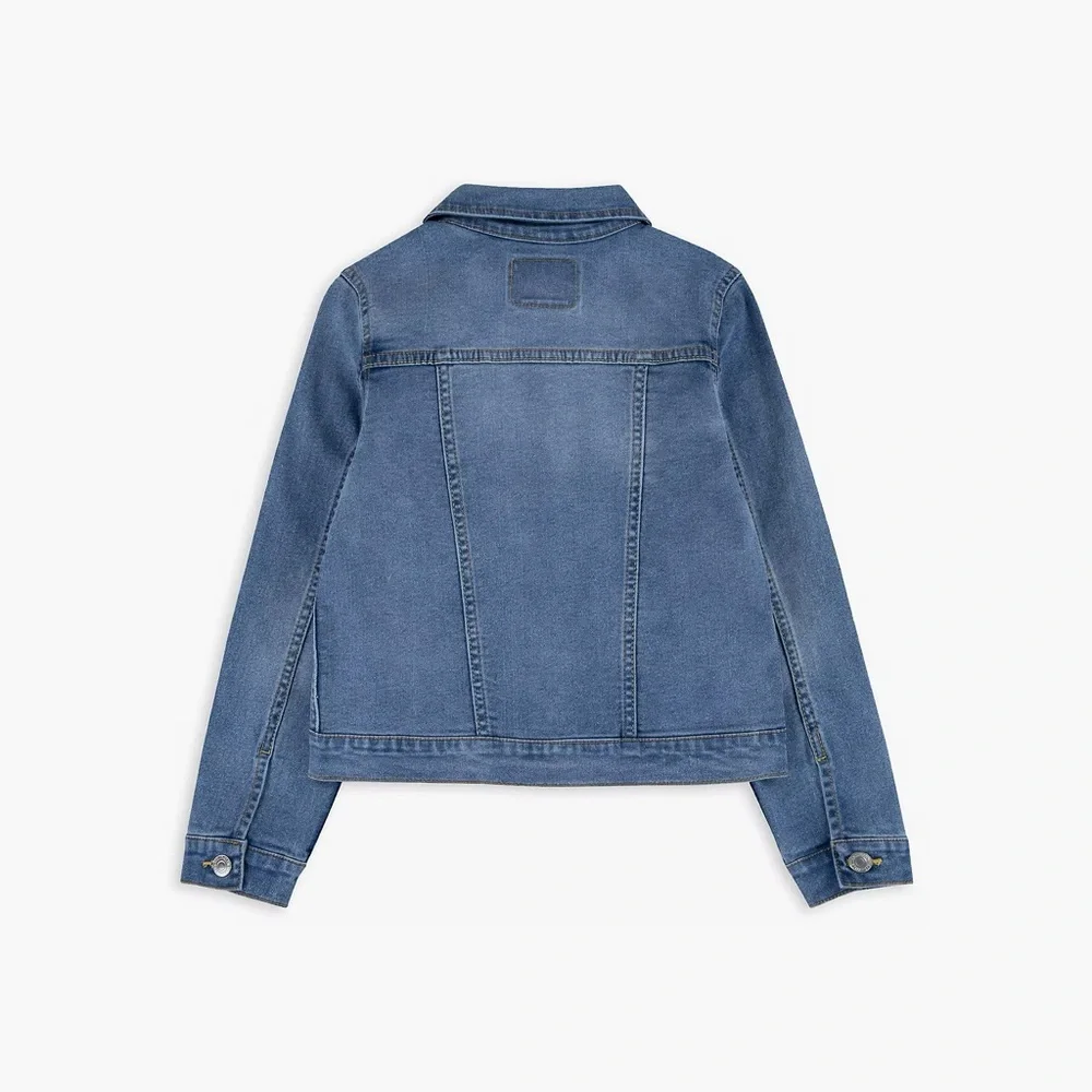 Levis button stretch