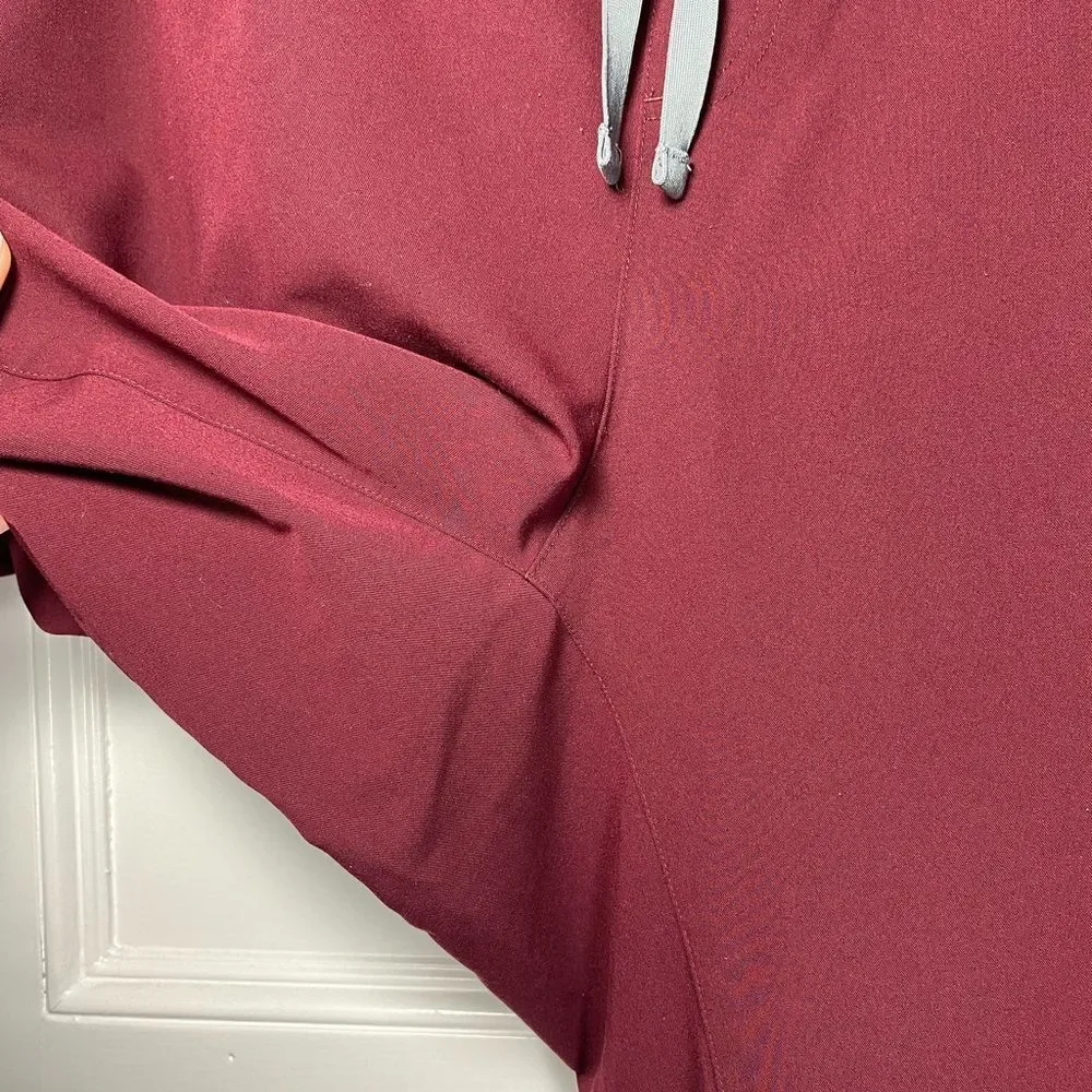 Figs | Men’s Tansen Jogger Scrub Pants Drawstring Waist Burgundy Sz XXL