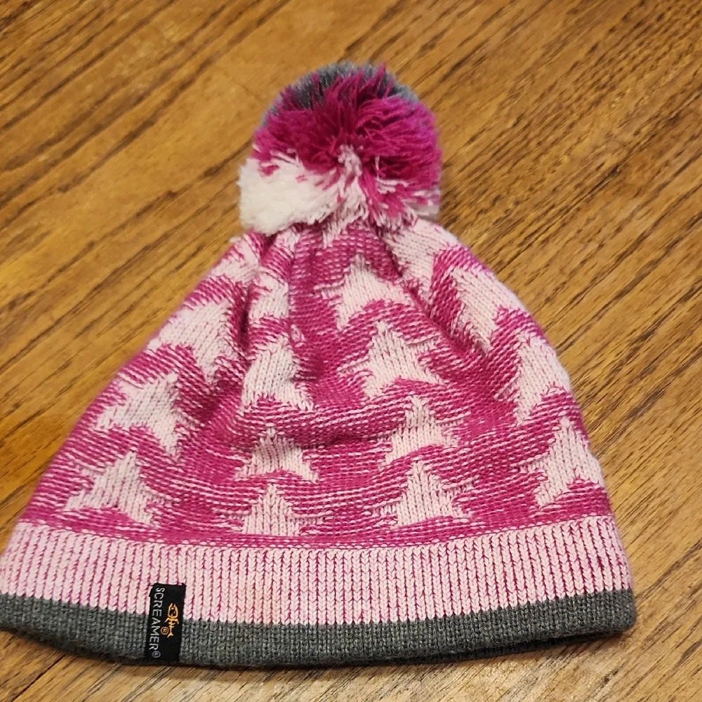 Screamer Pink Stocking Cap