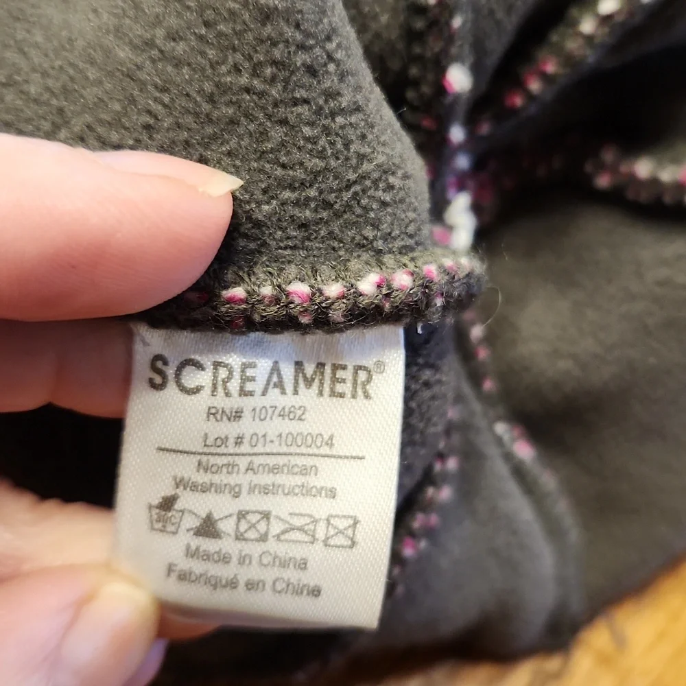 Screamer pink stocking
