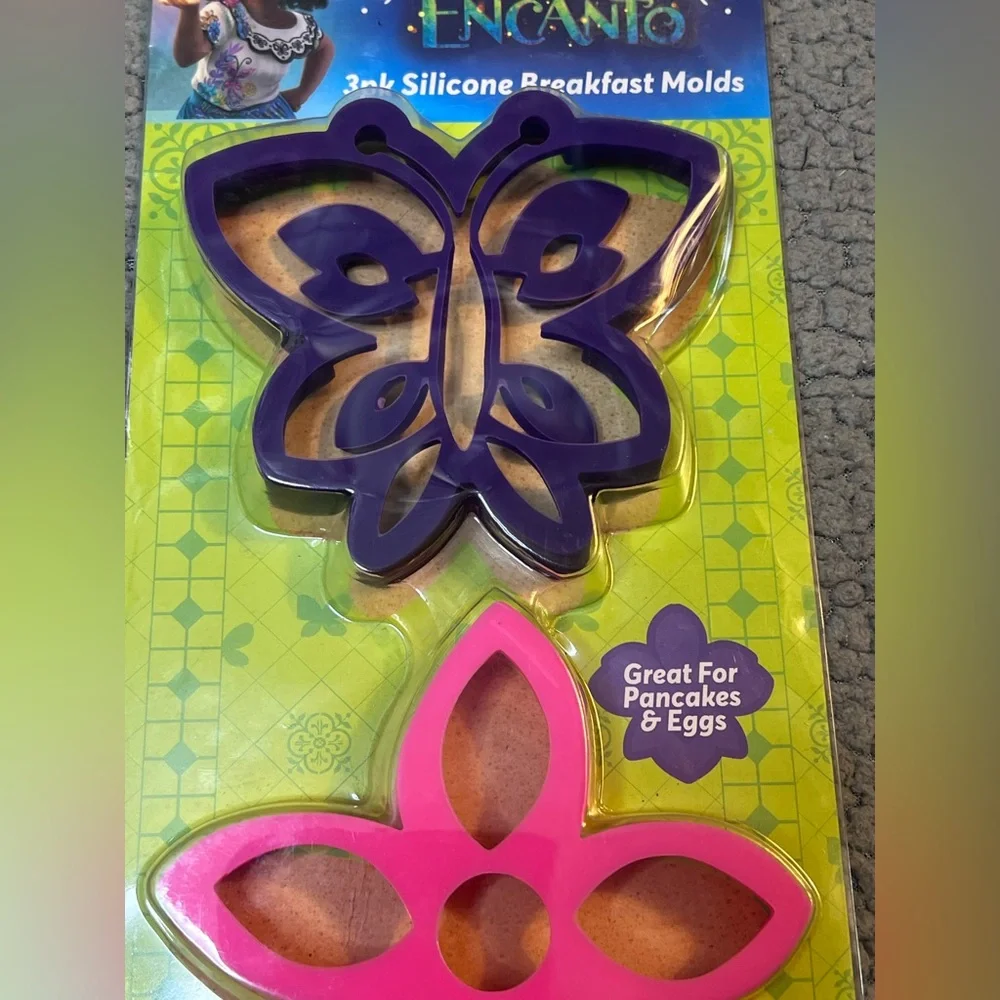 Encanto Disney Silicone Breakfast Molds 3 Pack New In Pack