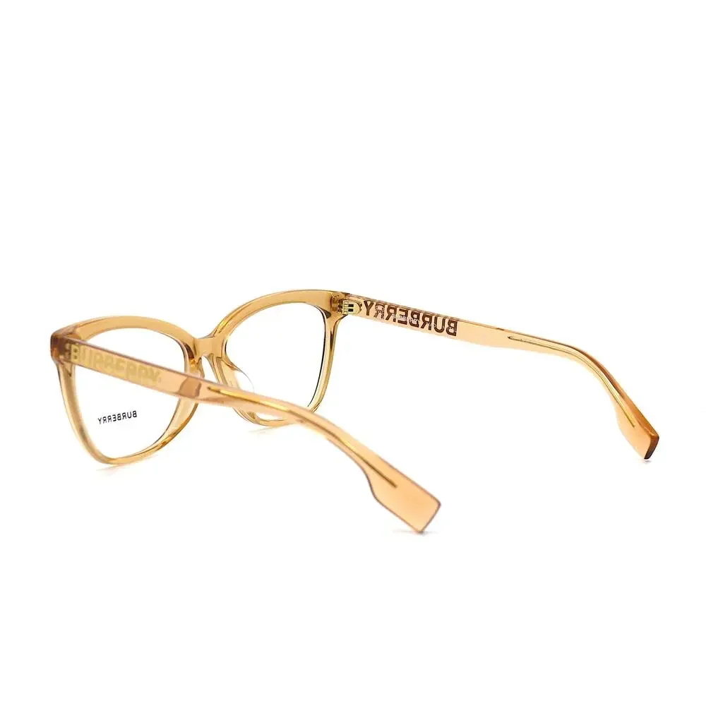 NEW BURBERRY BE2364F 3779 TRANSPARENT BROWN AUTHENTIC EYEGLASSES FRAME