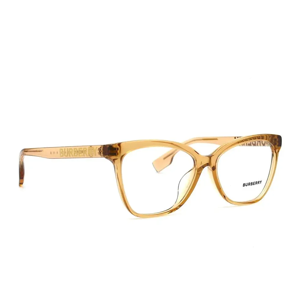 NEW BURBERRY BE2364F 3779 TRANSPARENT BROWN AUTHENTIC EYEGLASSES FRAME