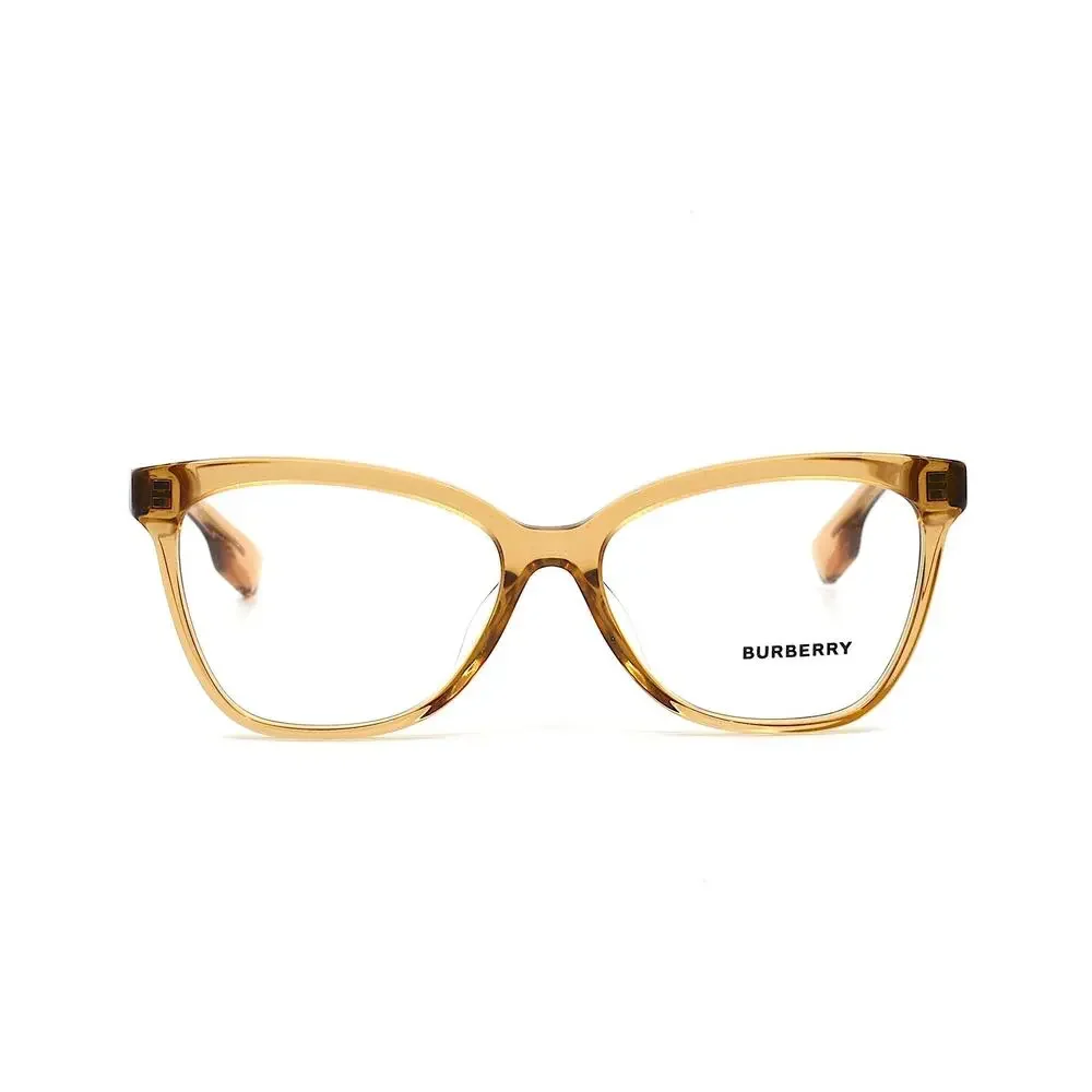 NEW BURBERRY BE2364F 3779 TRANSPARENT BROWN AUTHENTIC EYEGLASSES FRAME