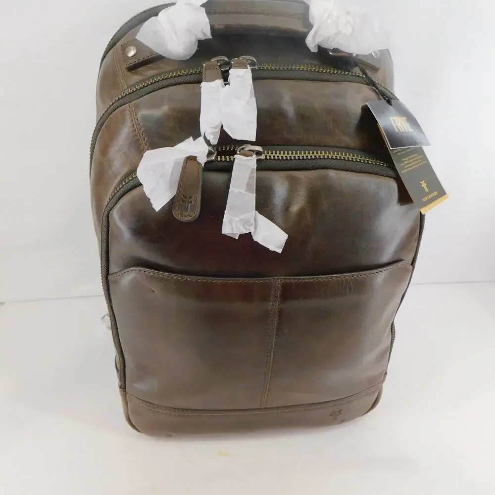 Frye back leather