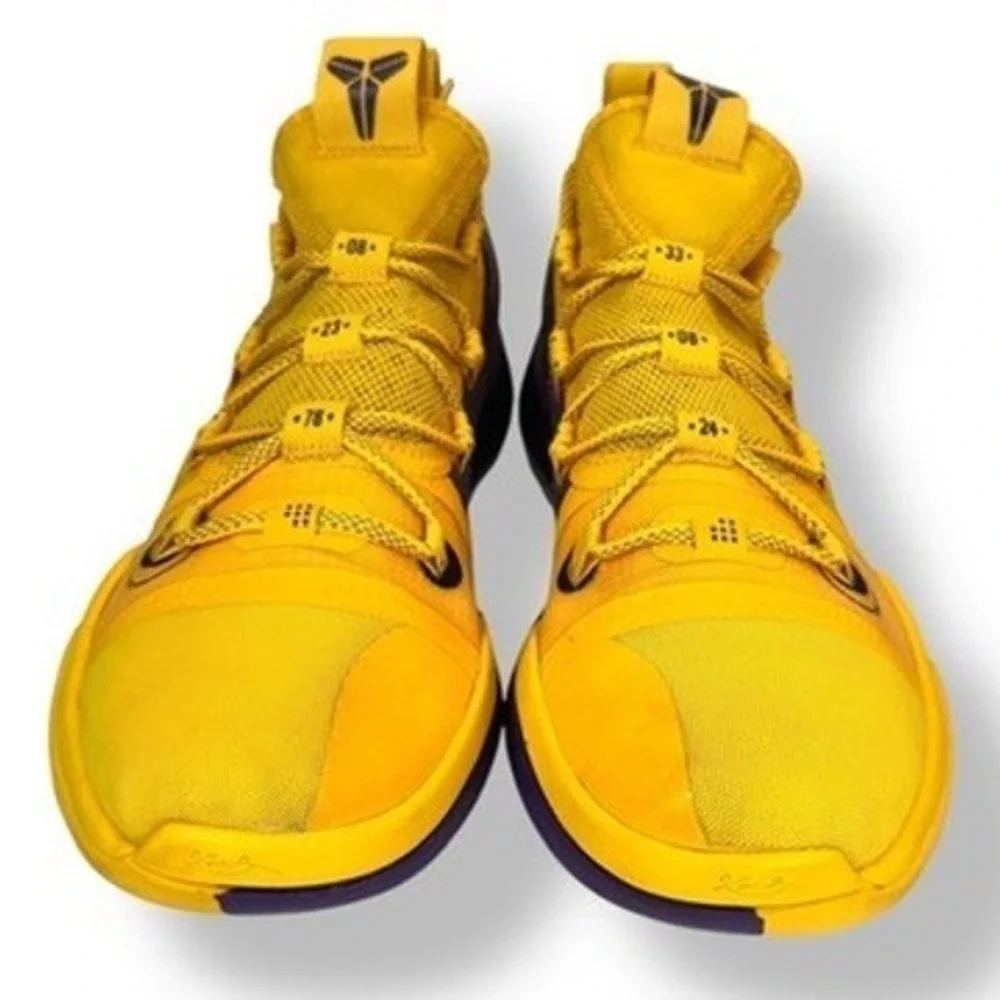 Nike Kobe AD Exodus Lakers Home Amarillo Yellow Court Purple Men 8