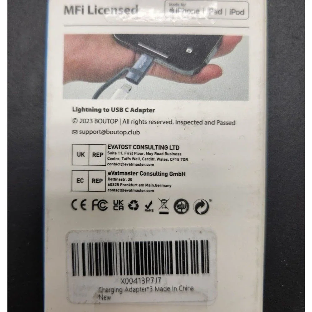Boutop lightning usb