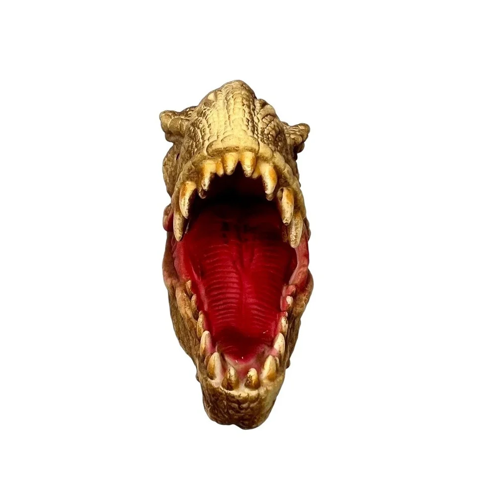 Dinosuar‎ Puppet Raptor T-rex Head Puppets Realistic Soft Latex Rubber Yolococa
