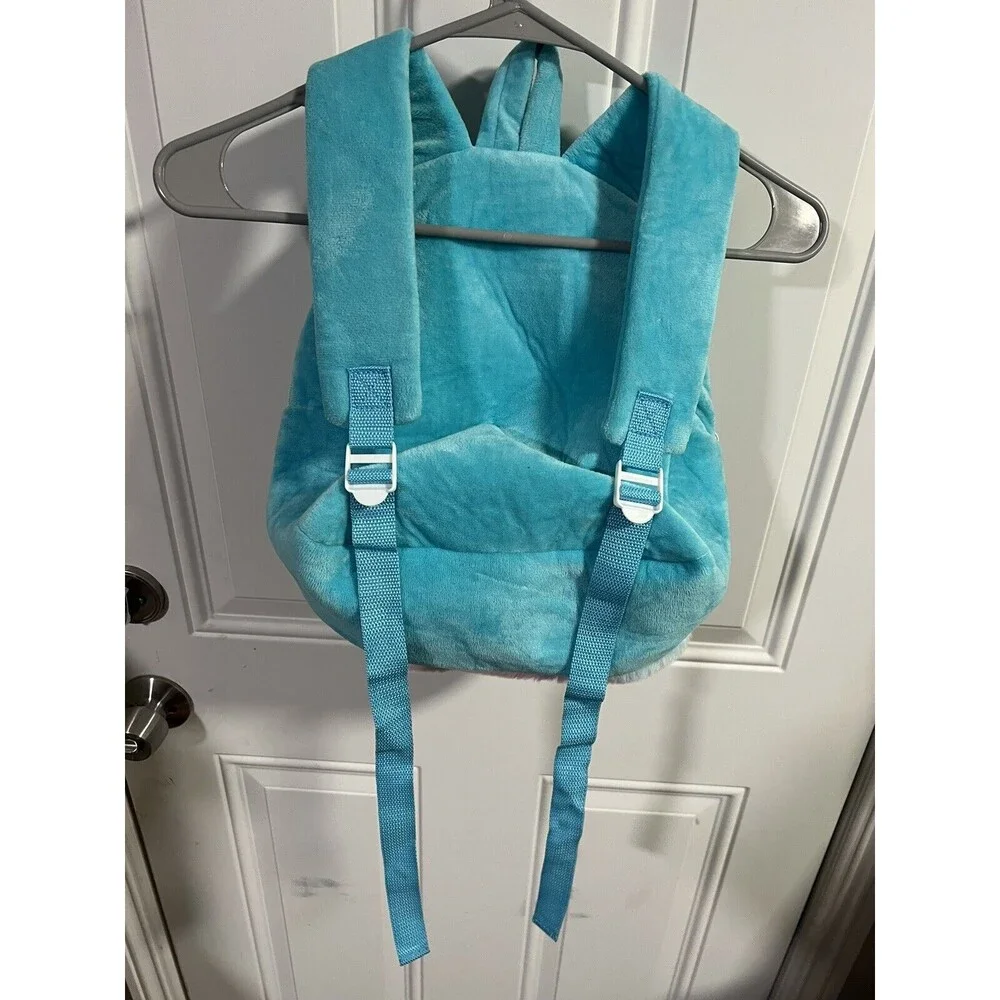 Unicorn fuzzy backpack