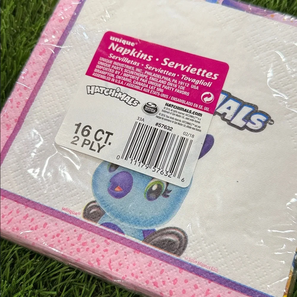 Hatchimals Napkins - 16 count