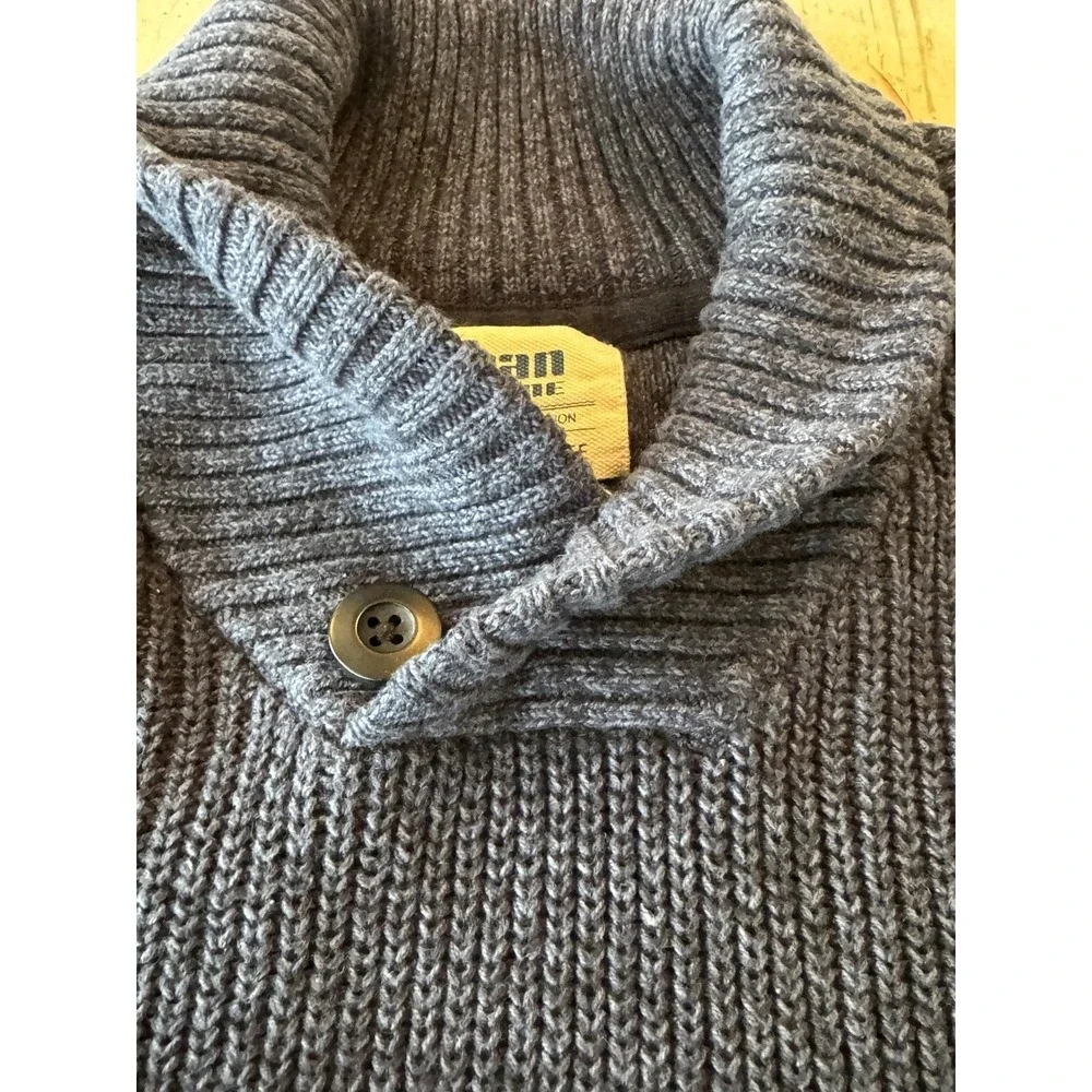 URBAN PIPELINE Sweater Pullover  BLUE Long Sleeve Knit Cowl Neck Men's Size XL