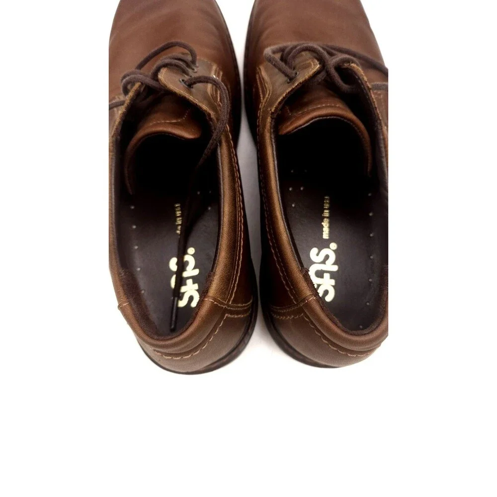 SAS Aden Oxford Shoes Men’s Brown Comfort Leather Size 9 M