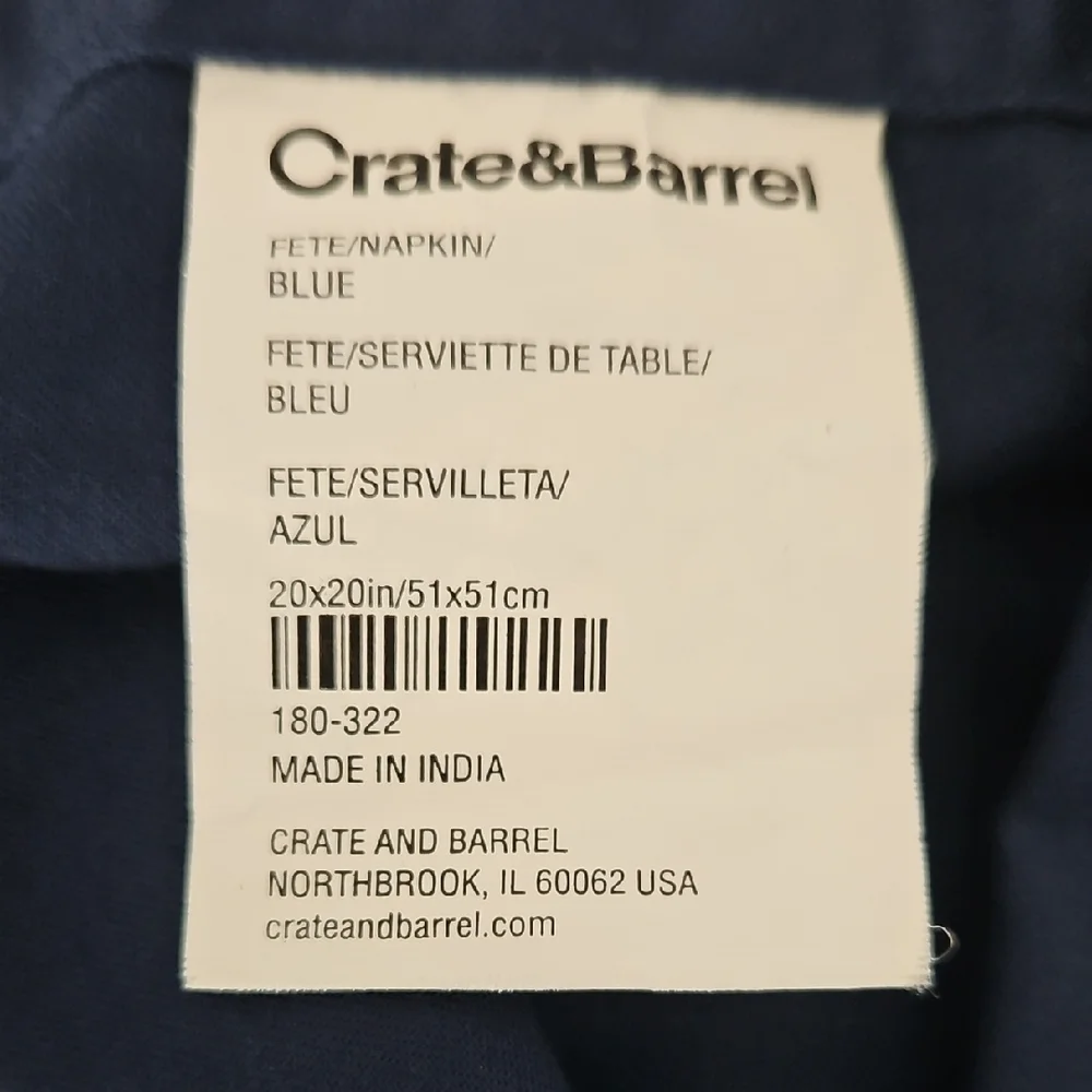 Crate&Barrel elegant kiran