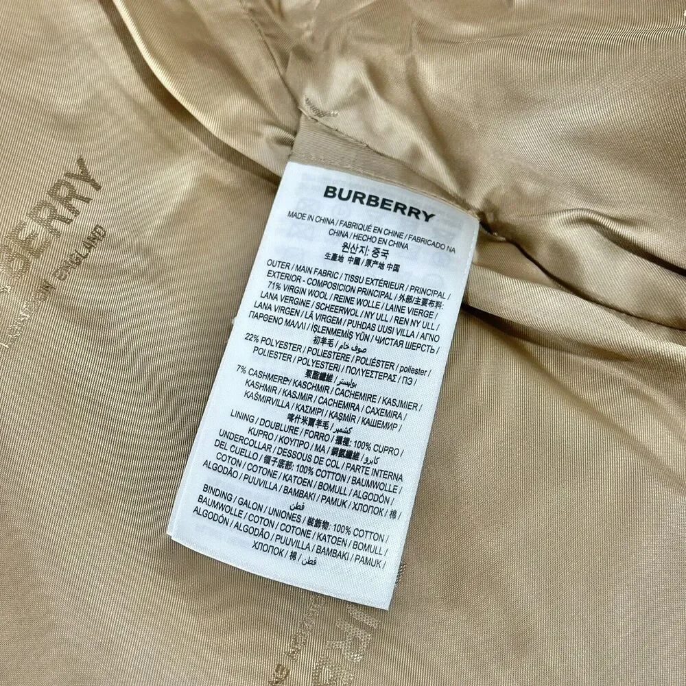 Burberry kettlewell size