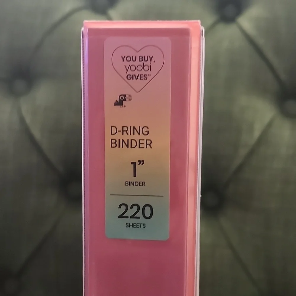 Yoobi bright pink