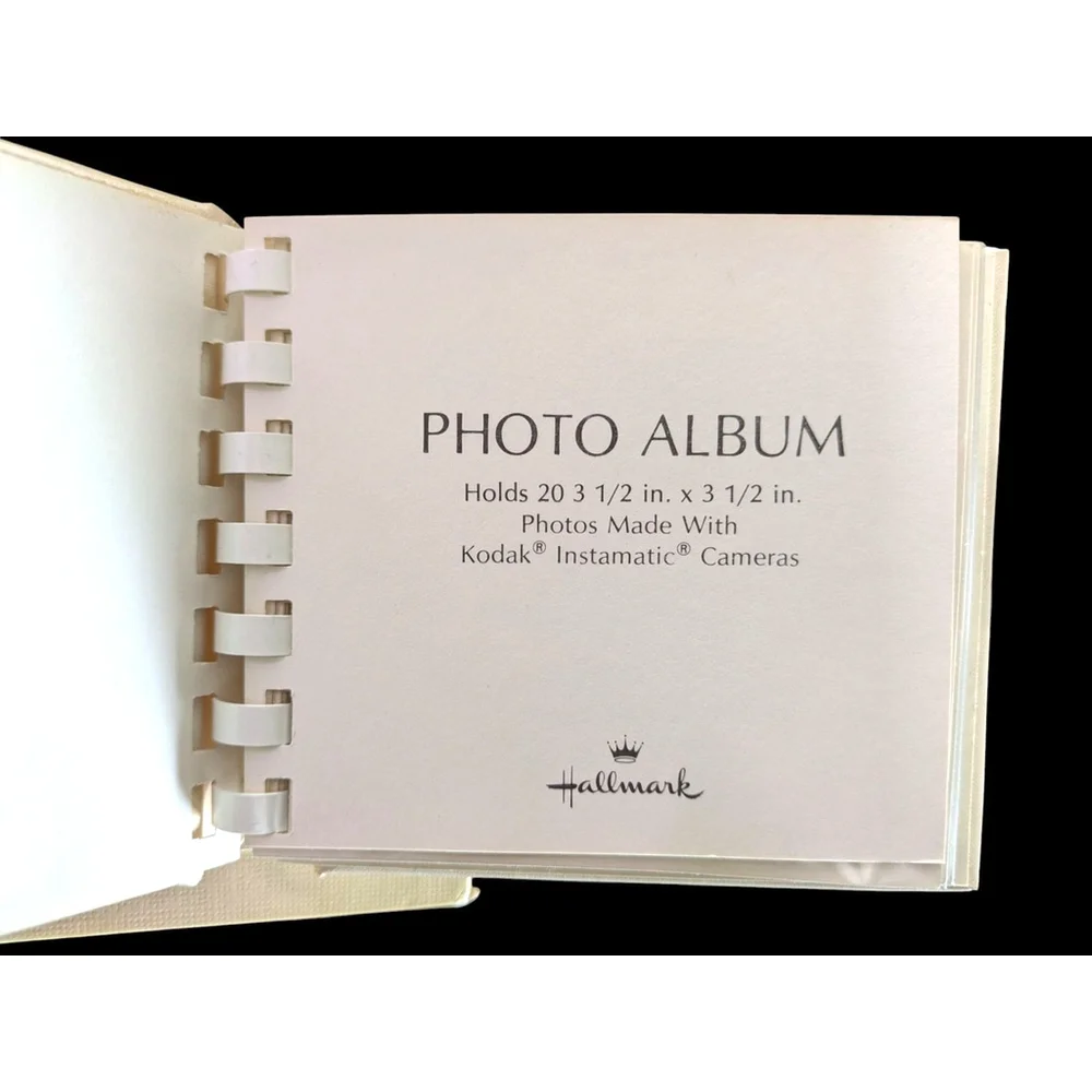 Vintage 1982 Hallmark BABY FACES MINI Photo Album Holds 20 Photos