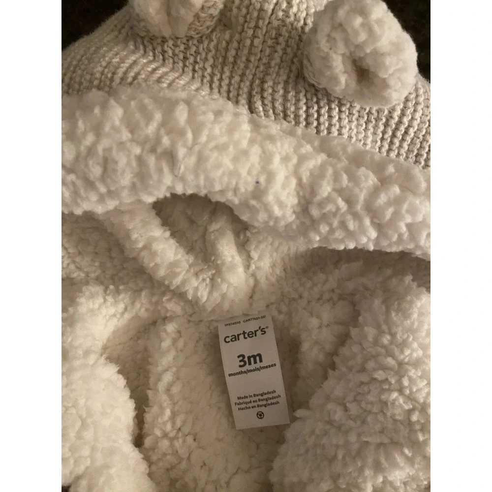 Carters are sherpa lightly