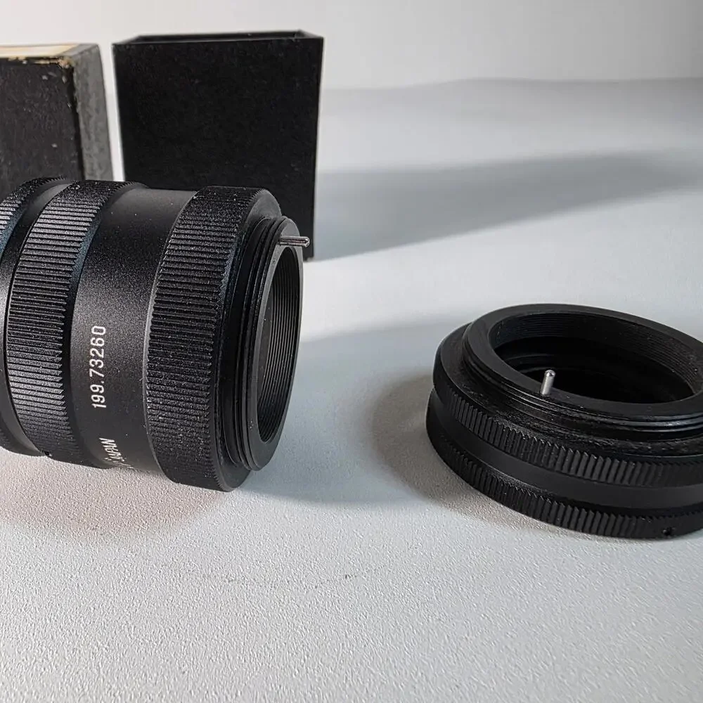 Vintage SEARS Automatic Extension Tube Set 7326 for SLR Cameras - w/ Orig Box
