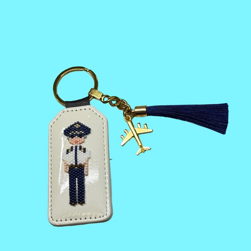 Hand Crafted tassel includes motif
