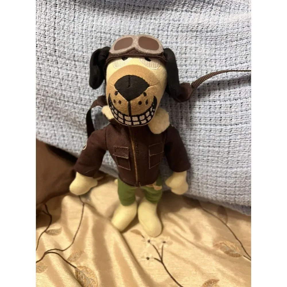 Turkish Airlines CAPTAIN KANGAL Mascot Airplane Pilot Dog‎ Stuffed Plush 9