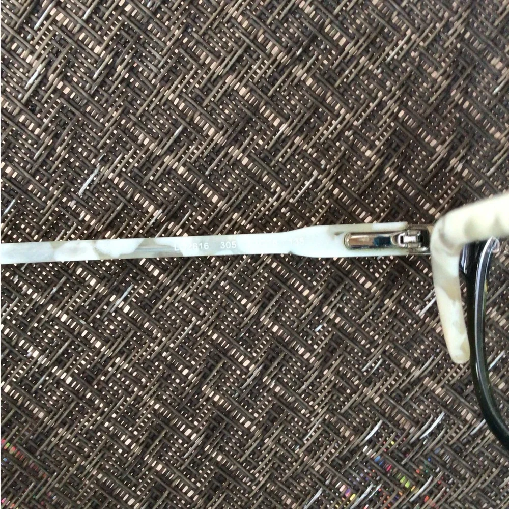 Longchamp LO2616 Green/White Marble Eyeglasses Frames