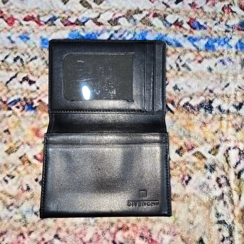 Givenchy Black Leather Wallet