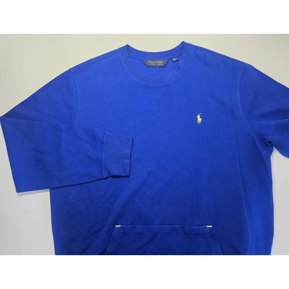 Polo Golf Ralph Lauren Mens Size XL Blue Long Sleeve‎ Pullover