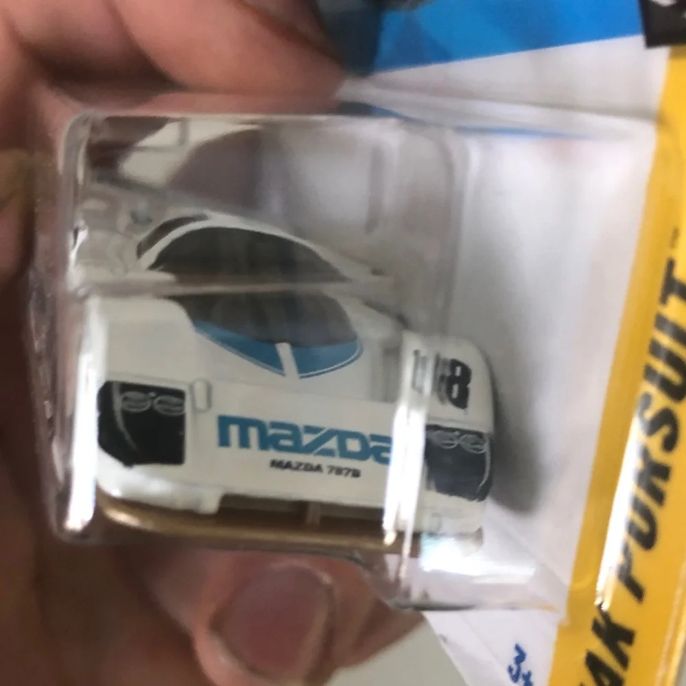Mazda 787B White Toy Car