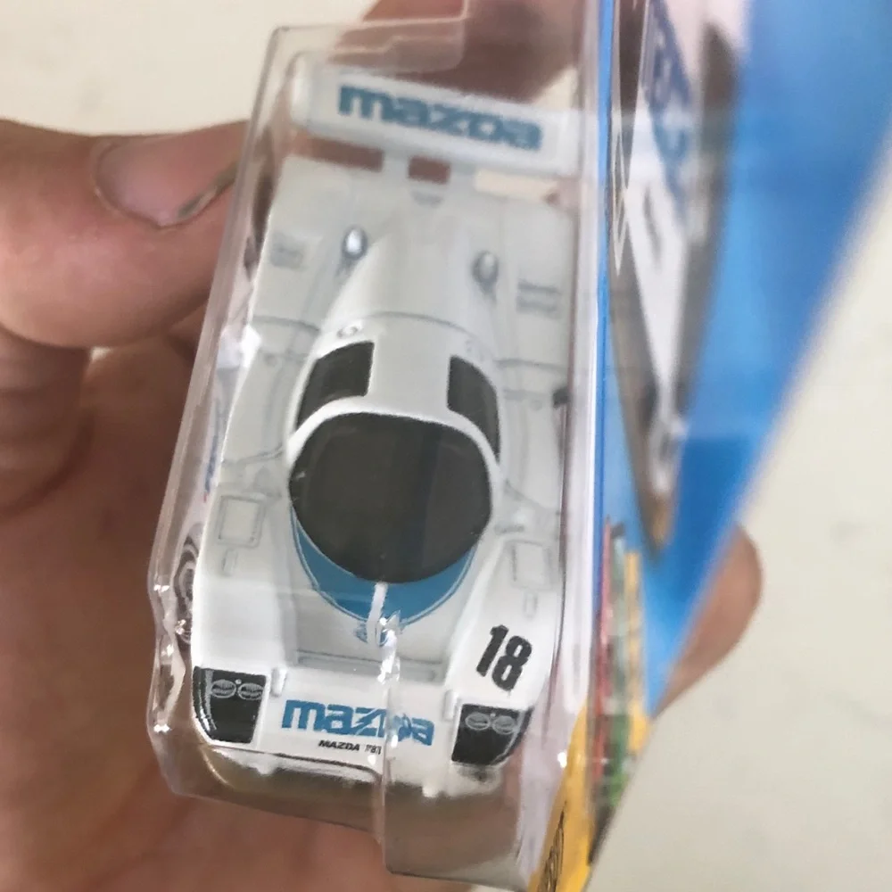 Mazda 787B White Toy Car