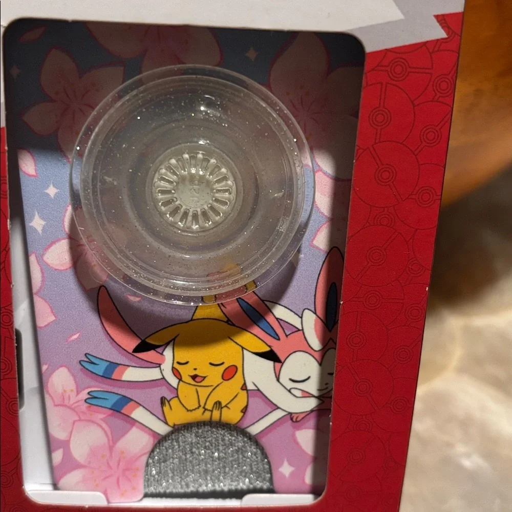 PopSocket Pokémon Magnetic Phone Wallet+ with Pikachu Design, Adapter Included