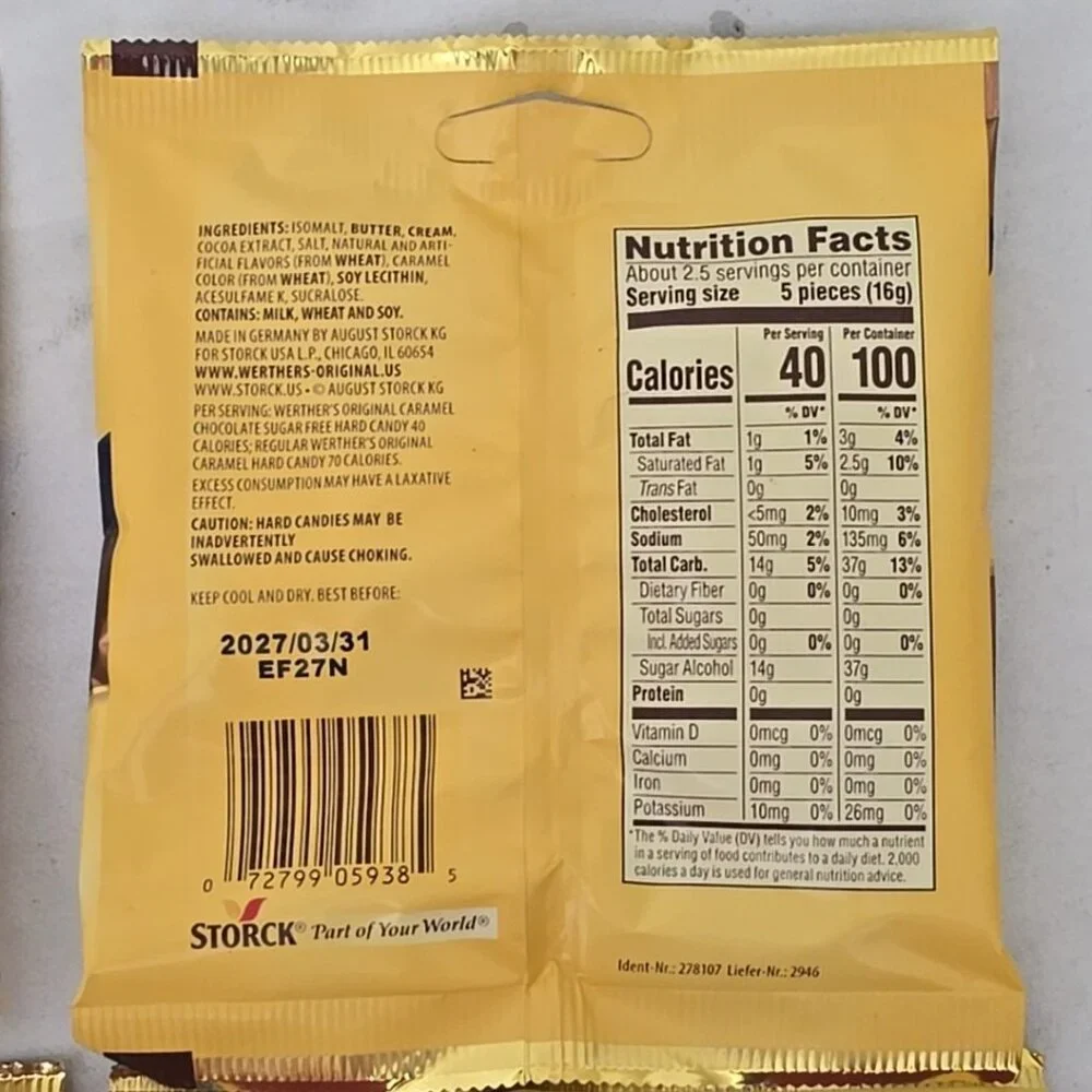 Werthers free by 31