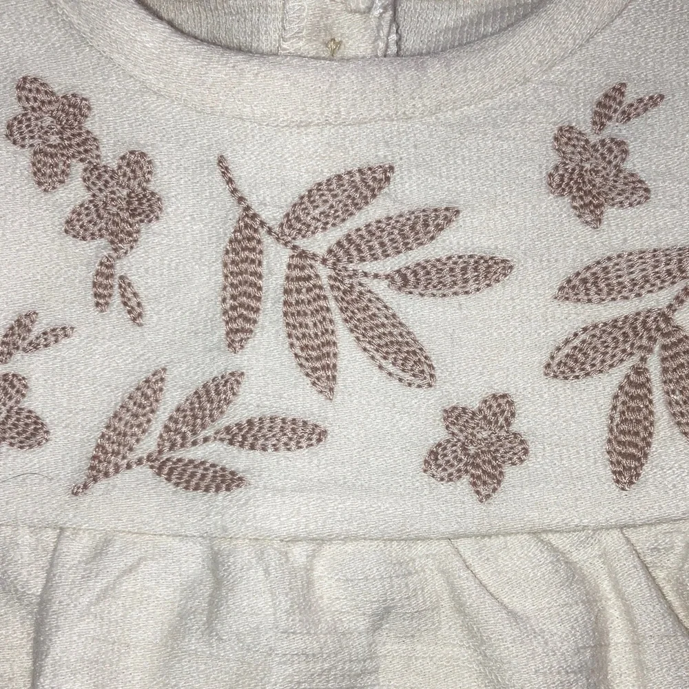 #113. Carter’s Just One You - Charming Cream and Tan Diaper Cover Set