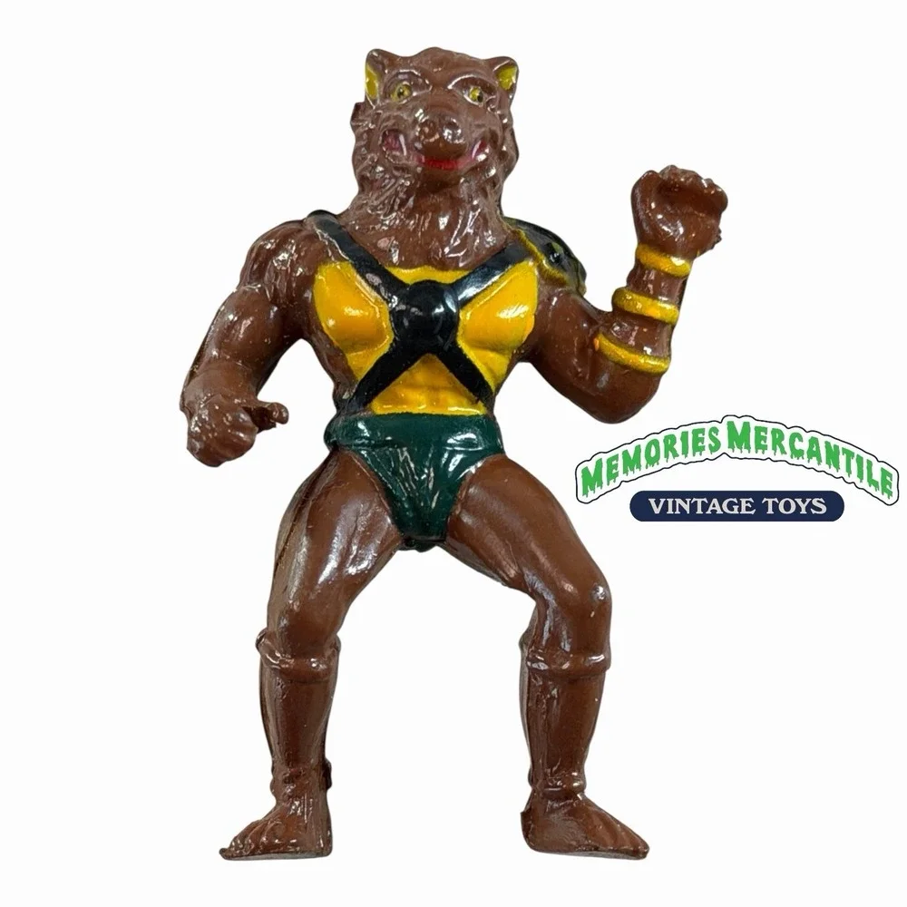 Vintage 1986 Thundercats Miniature Jackalman Figure Only No Weapon