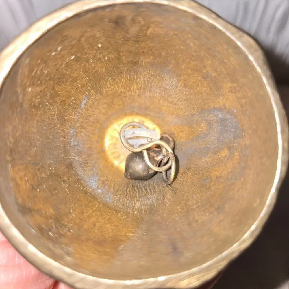 Vintage Brass Lady Bell Lot Made In England