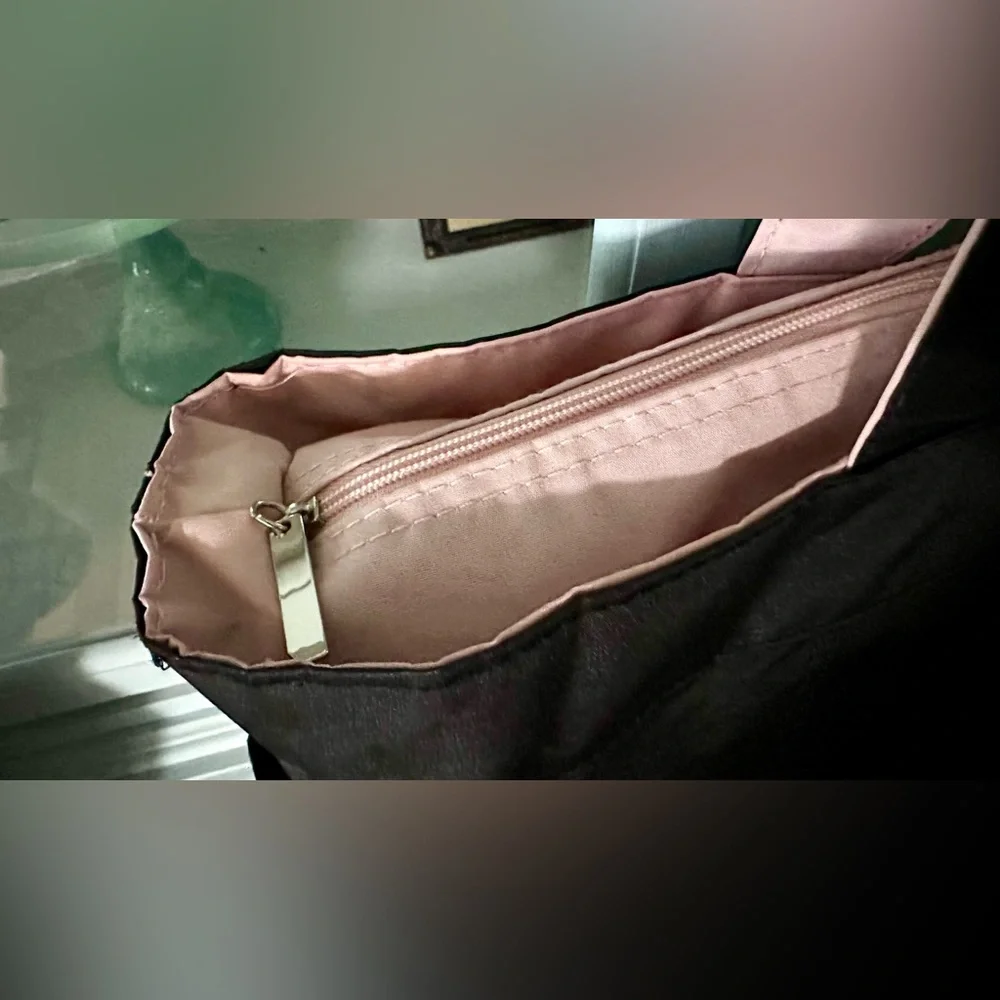 Black and Pink Baby Bag