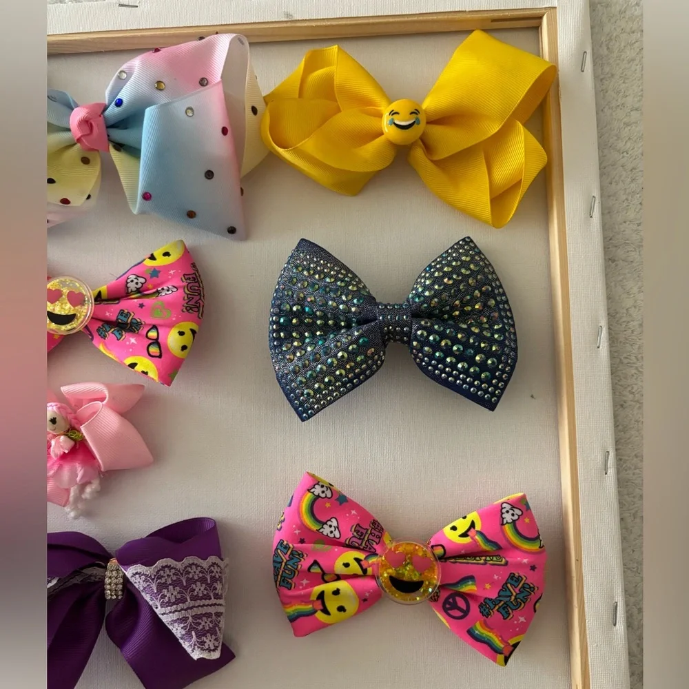 Colorful Girl’s Bow Hair Accessories Bundle