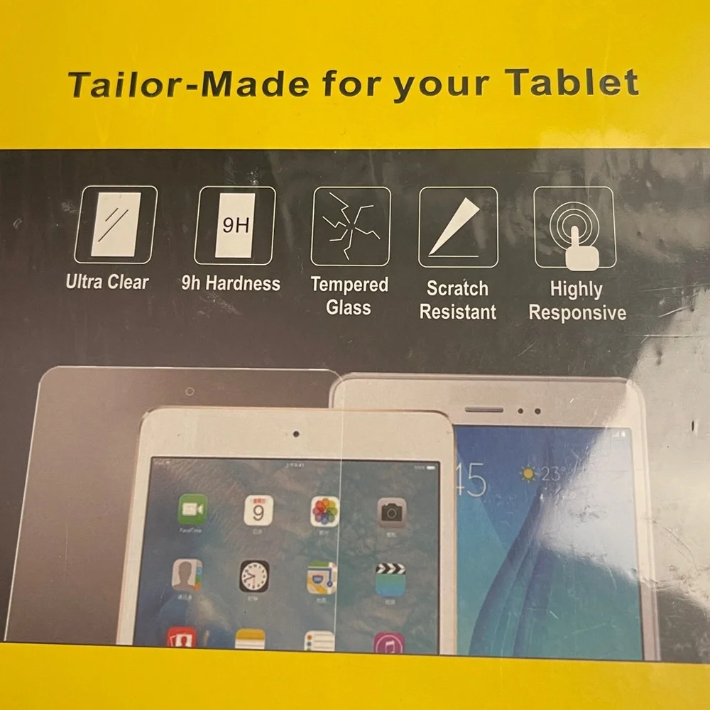 Made for your iPad. Tempered glass/screen protector. New In box