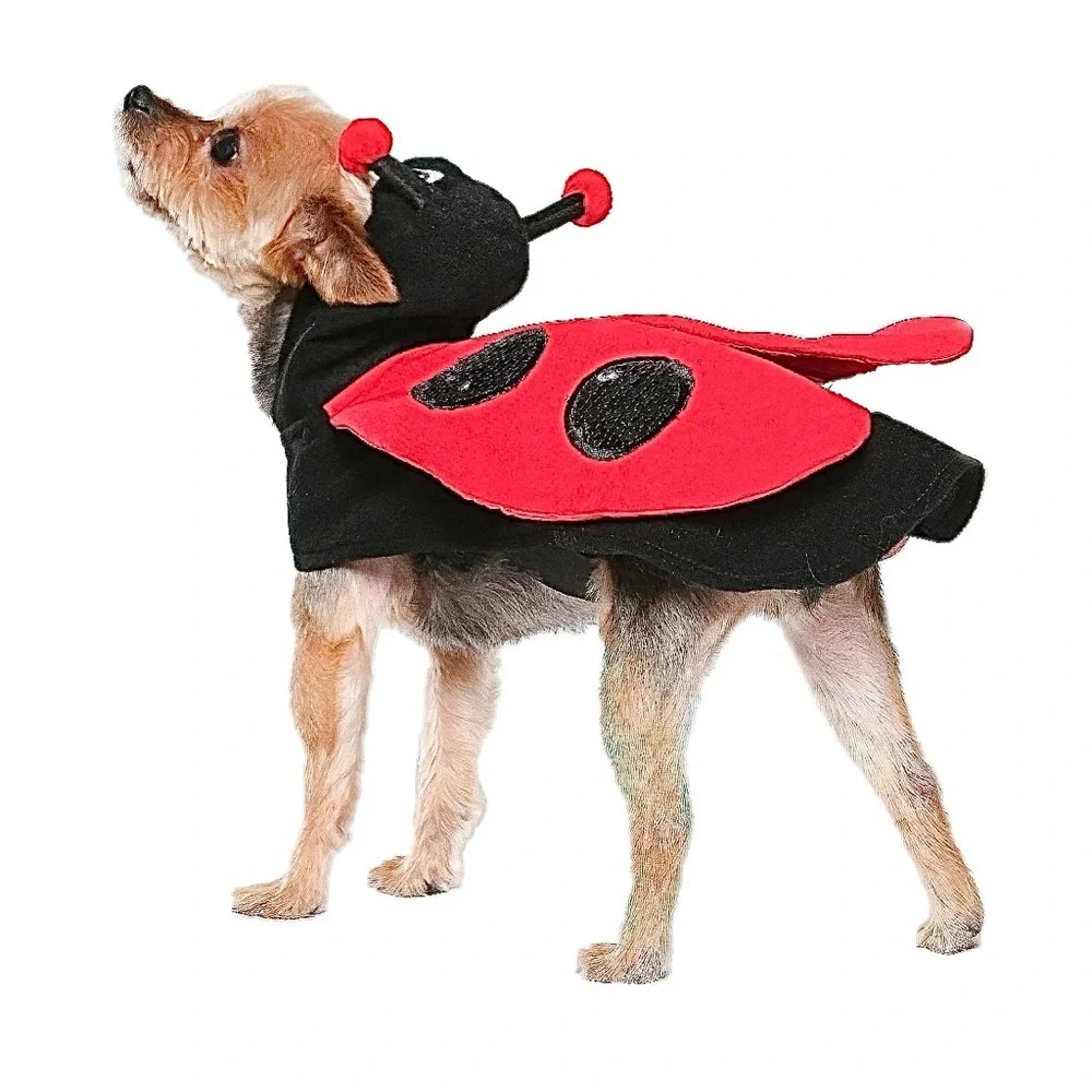 PET LADYBUG COSTUME NWT
