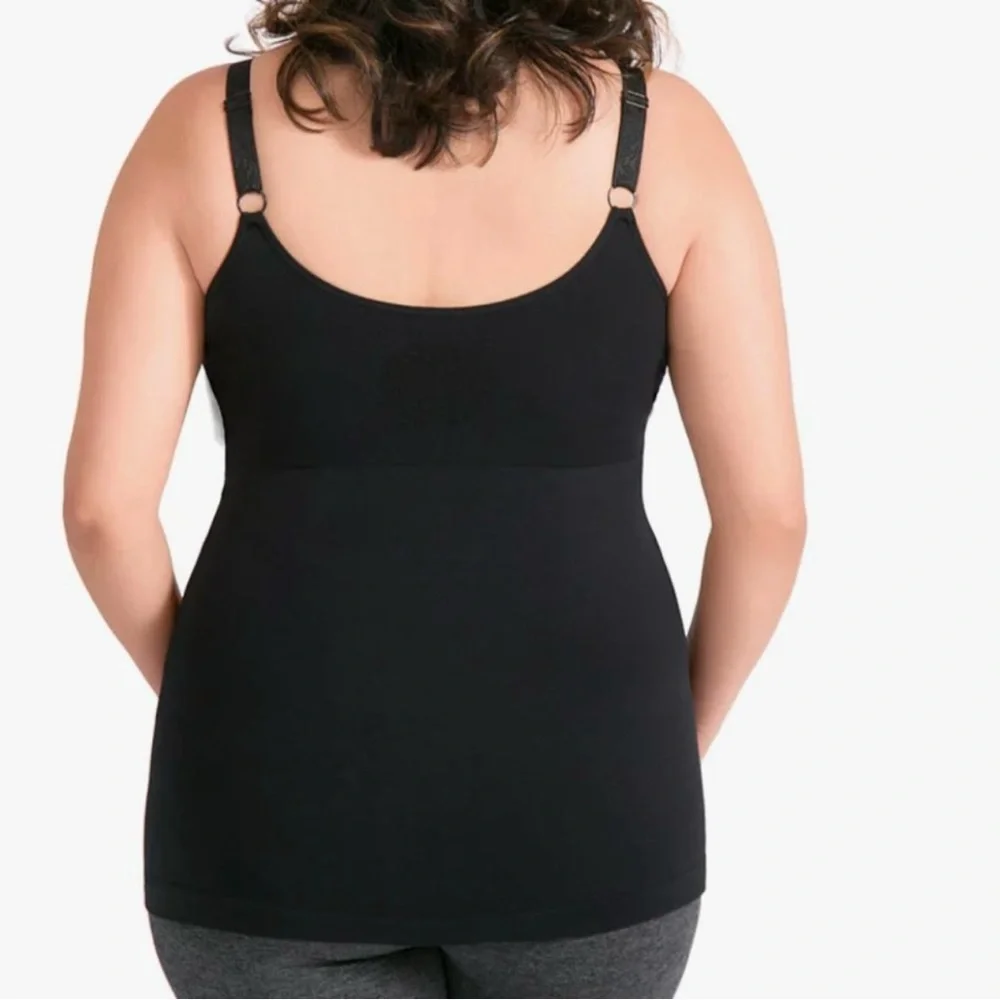 KINDRED BRAVELY Simply Sublime® Maternity & Nursing Tank Black Bra Medium Busty