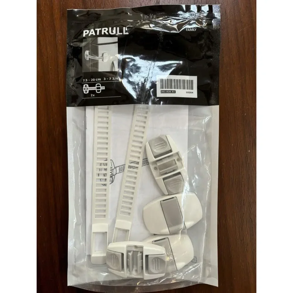 IKEA PATRULL Refrigerator Door Child Safety‎ Lock New Sealed