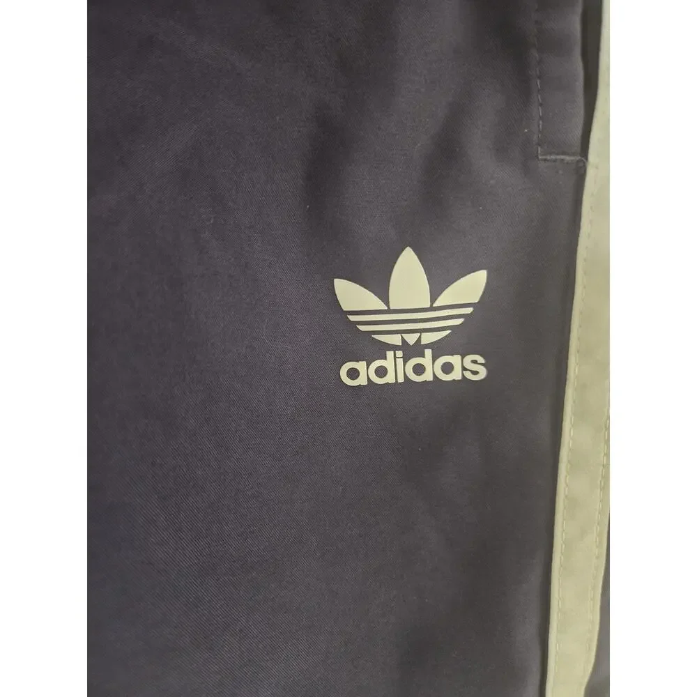 Adidas HF2117 Boxer Swimsuit 3-STRIPES Swim Trunks, Gray, Size Large