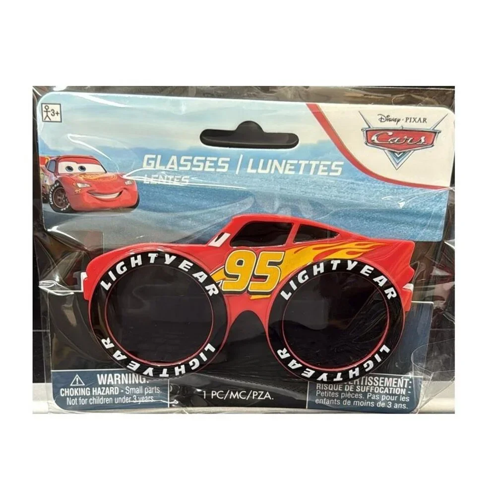 DISNEY CARS Child Sunglasses Lightening McQueen Kids Glasses