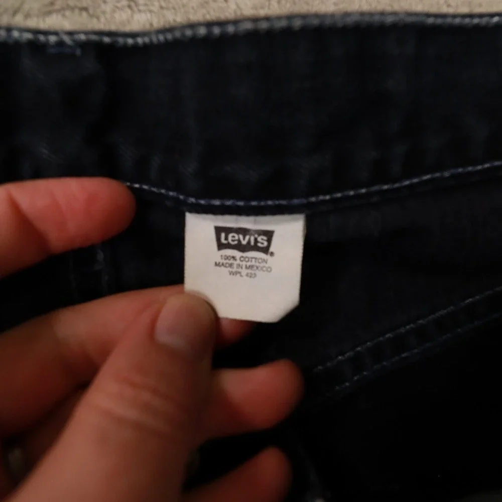 Vintage Levis 501‎ XX Men's Y2K 2003 Dark Blue Denim Jeans size 36x32 act 34x32