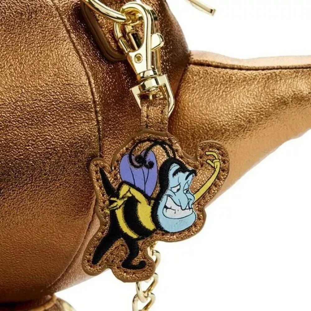 Disney Loungefly Stitch Shoppe Aladdin Genie Lamp Crossbody NWT​