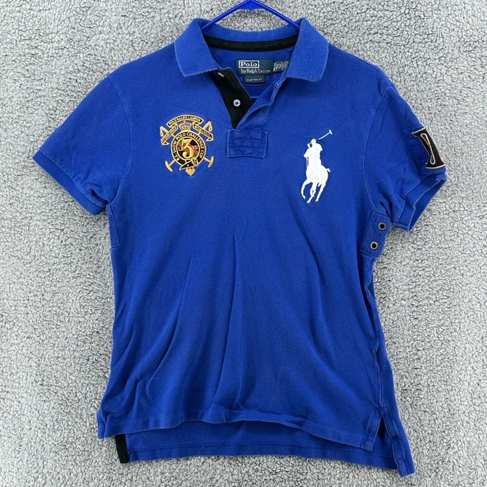 Polo By Ralph Lauren‎ Big Horse Logo Polo Men’s Sz Medium