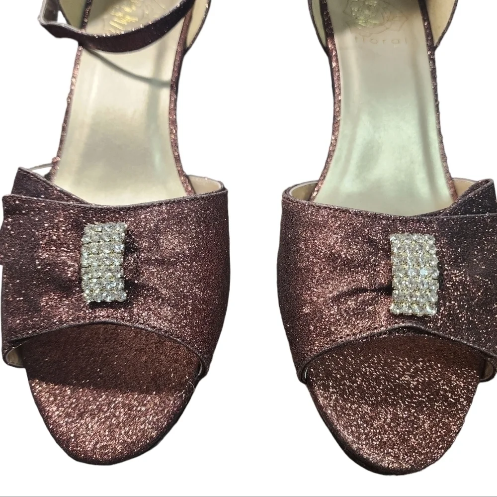 Floral Elisa Evening Heels​