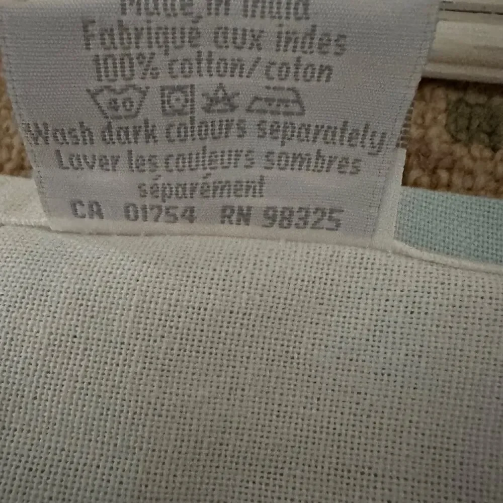 Sur La Table Embroidered Appliqué Dessert themed Tea Towel set of 2 NWOT