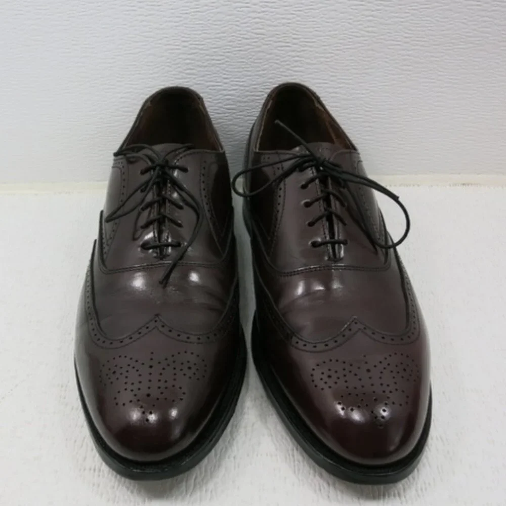 Bostonian Wingtip Brogue Leather Fashion Dress Oxford Men's Footwear Sz 11 C/A
