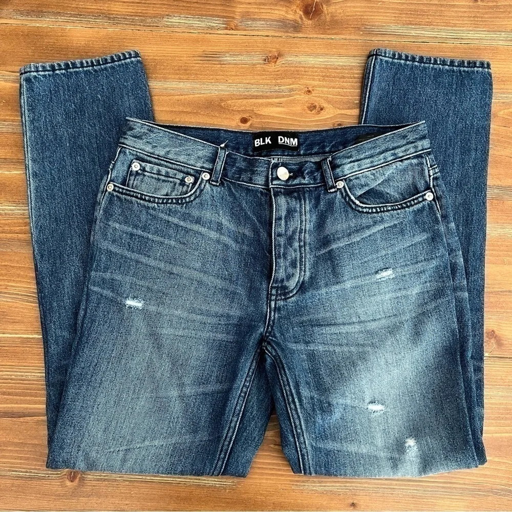 Blk DNM Jeans 11 Eggert Blue. Size 25.