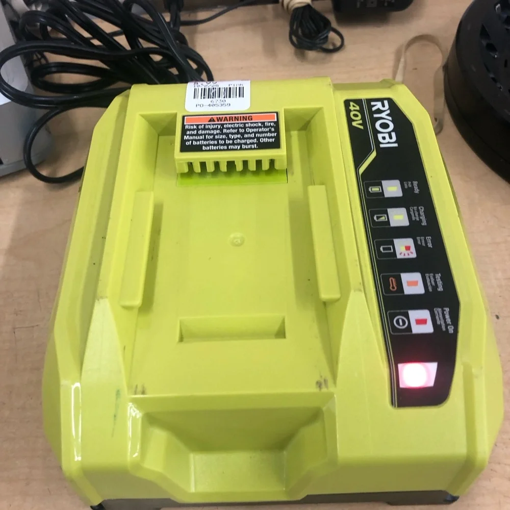 RYOBI OP406A 40-Volt Lithium-Ion Rapid Charger